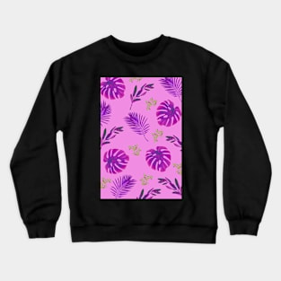 Beautiful Floral Print Crewneck Sweatshirt